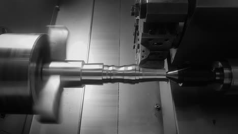 máquina de fresado cnc para el trabajo de metales.