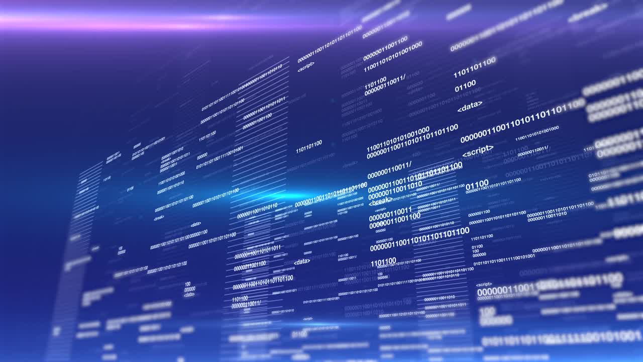 unos y ceros digitales banco de números aleatoriedad