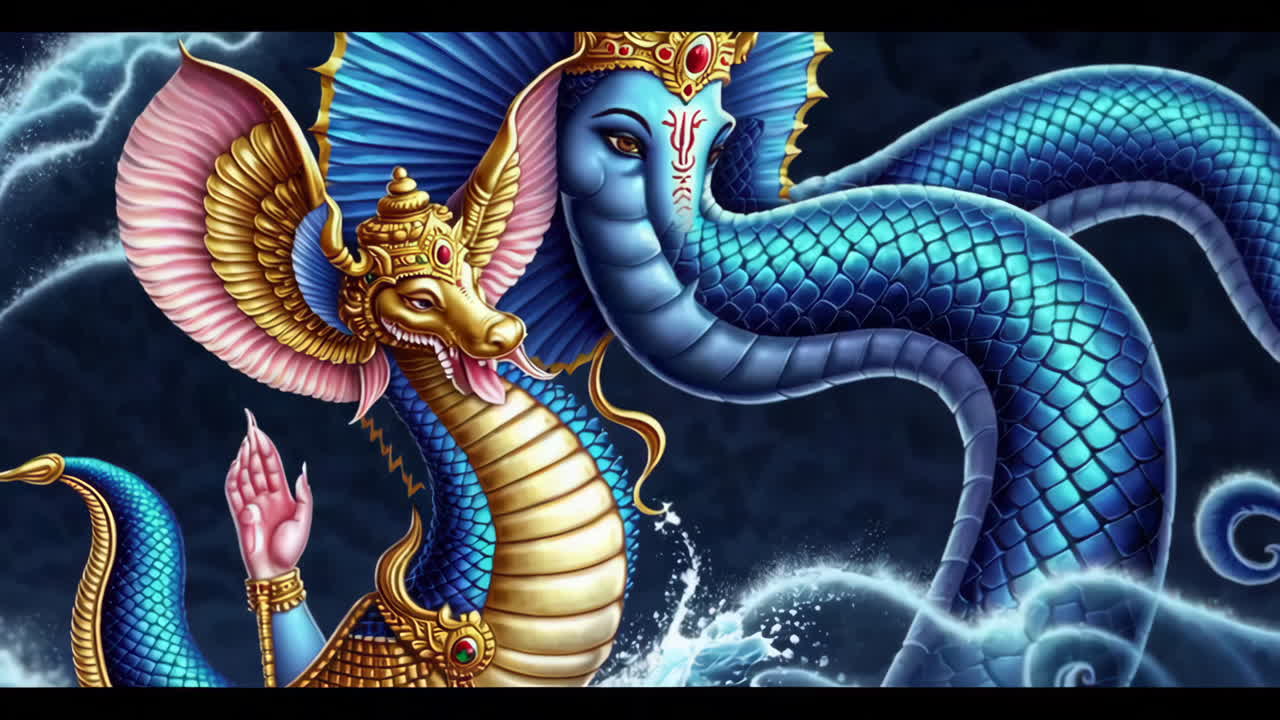Hindu Deities and Mythological Creatures