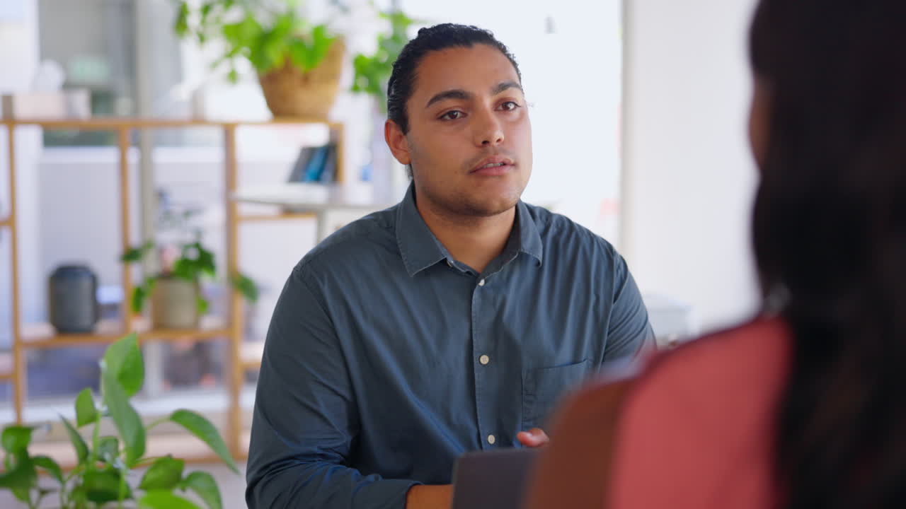 Creative businessman, interview