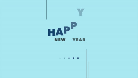 Texto-Moderno-De-Feliz-Año-Nuevo-Con-Líneas-Y-Puntos-En-Degradado-Azul