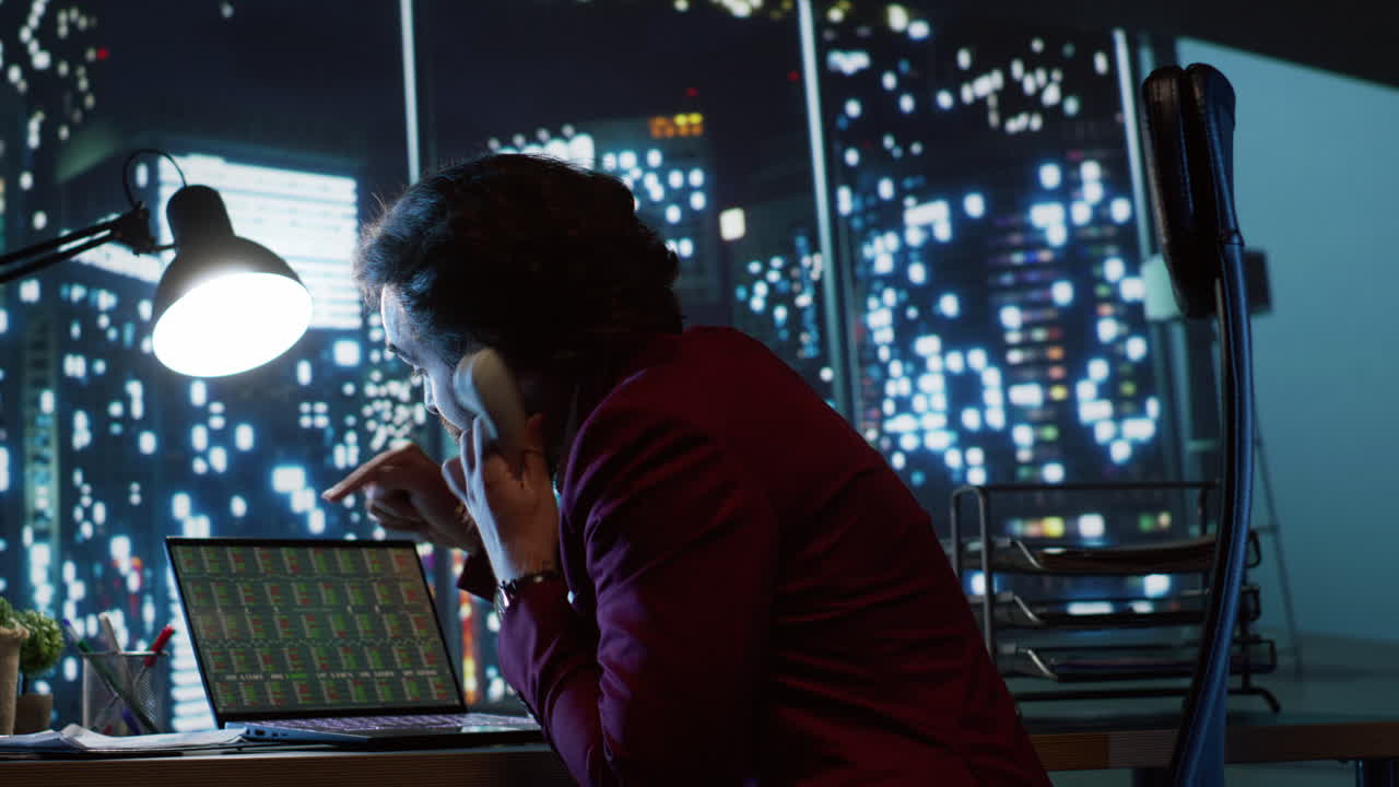 Furious business owner yelling at his subordinates