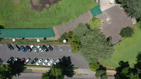 aerial-view-of-parking-lot-at-sports-complex