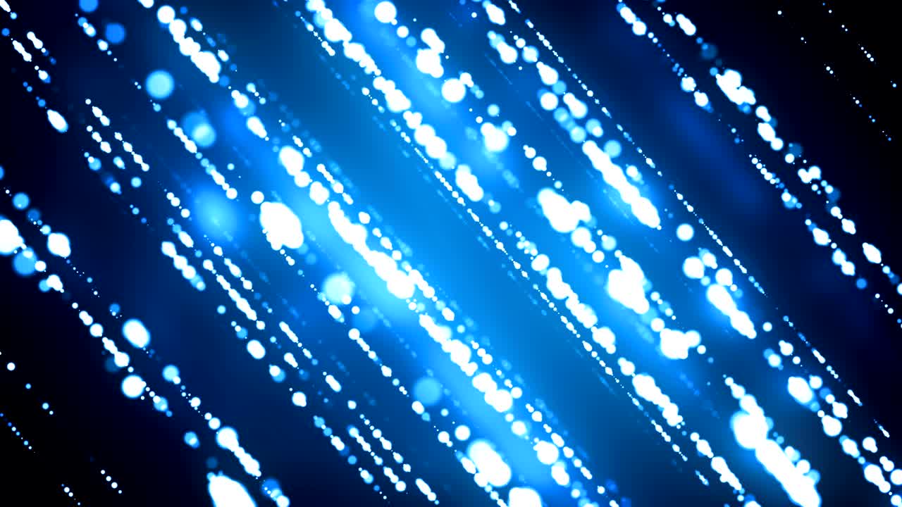 파란 패션 라이트 스트링