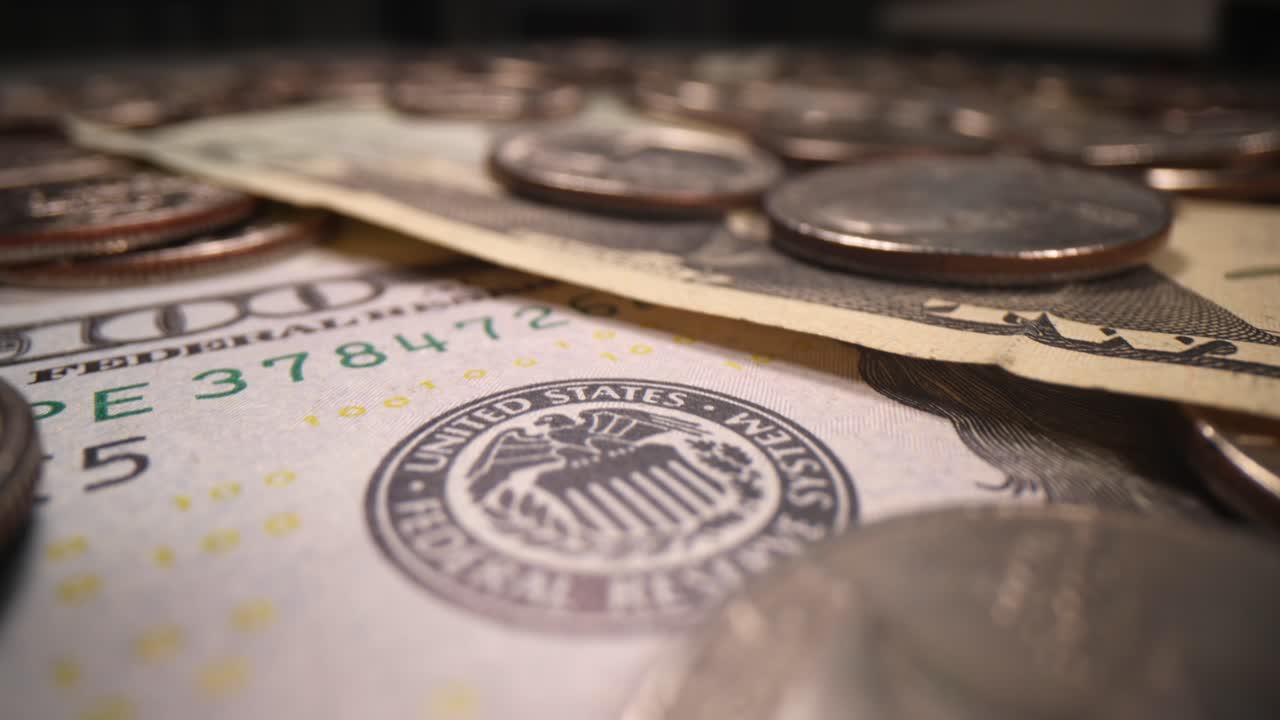 Money and Currency Close-Up