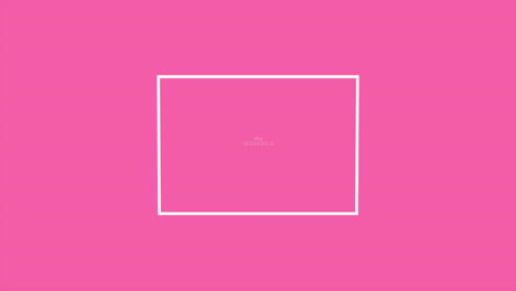 texto moderno del día de la madre en marco sobre degradado rosa de moda