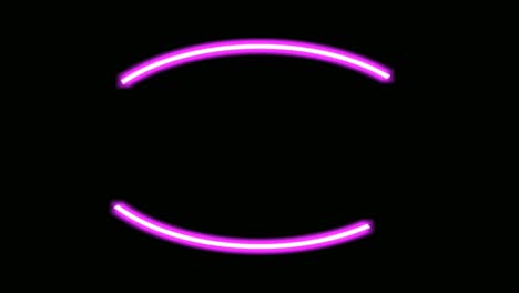 neon light modern border animation motion graphics for video elements