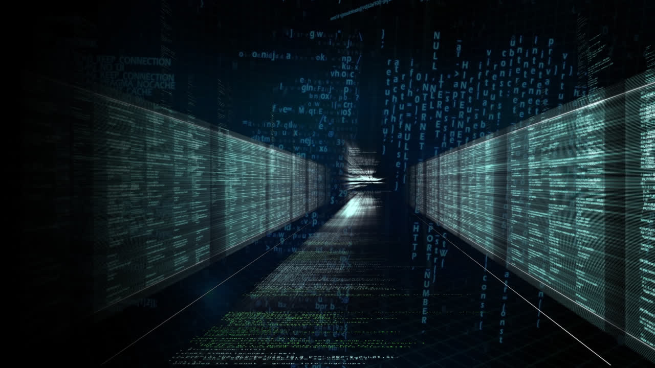 animación del procesamiento de datos durante la pandemia de coronavirus covid19
