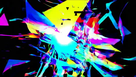 vibrant abstract light burst