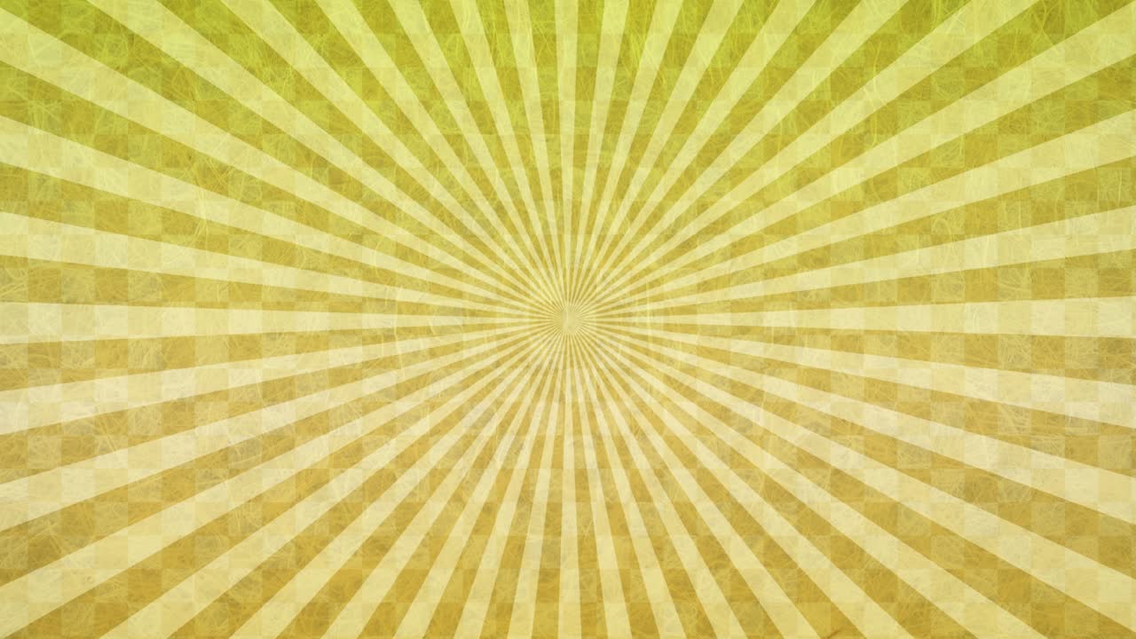 animación de línea concentrada giratoria, oro