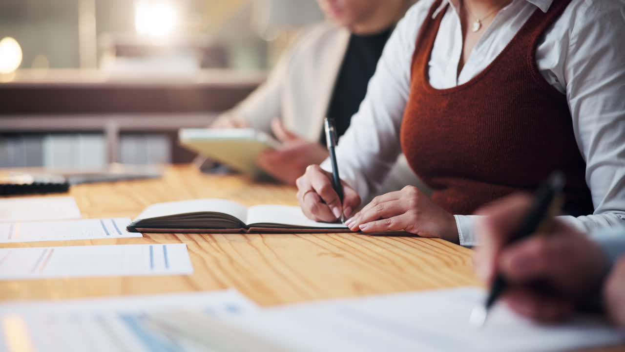Business meeting and collaboration in the office