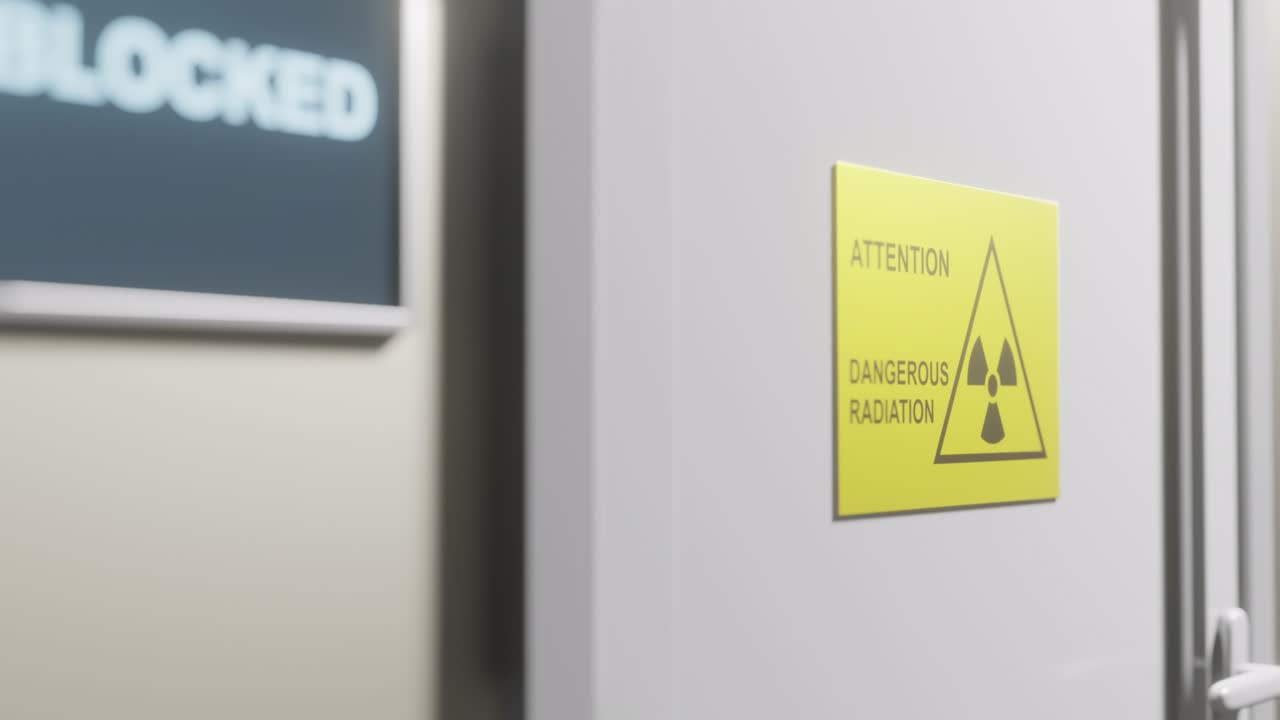 accidente peligroso asociado con la radiación en el edificio.