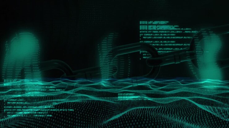 Animation of mesh with binary coding and data processing