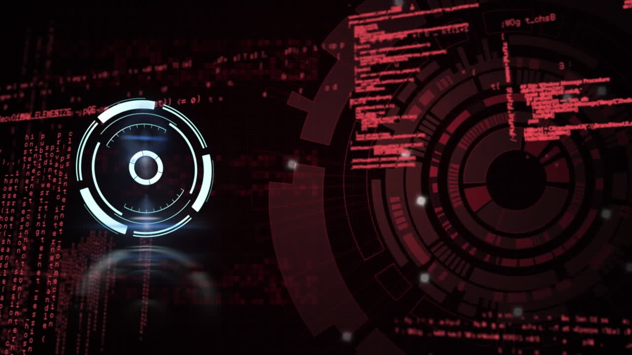 Animation of scope scanning over data processing on grid