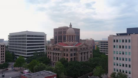 Blick-Auf-Das-Historische-Gerichtsgebäude-Von-Harris-Country-Aus-Dem-Jahr-1910-In-Der-Innenstadt-Von-Houston