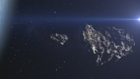 asteroid approaching earth