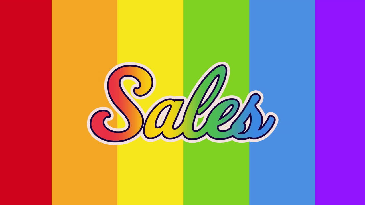 무지개  ⁇ 발 위에서 판매의 애니메이션