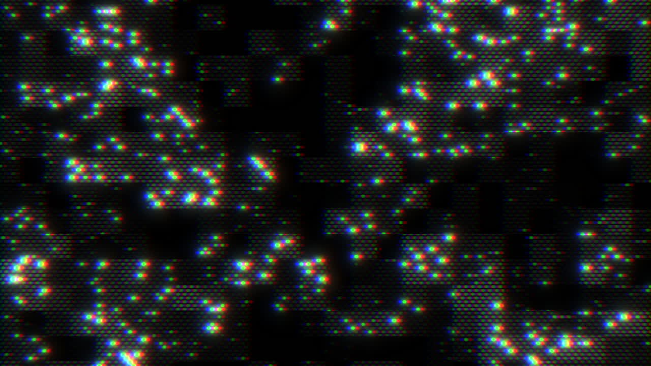 Abstract monochrome dot pattern on black background