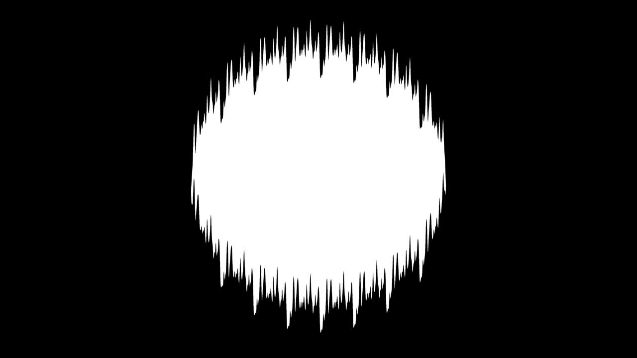 Fine wave loop material animation motion graphics