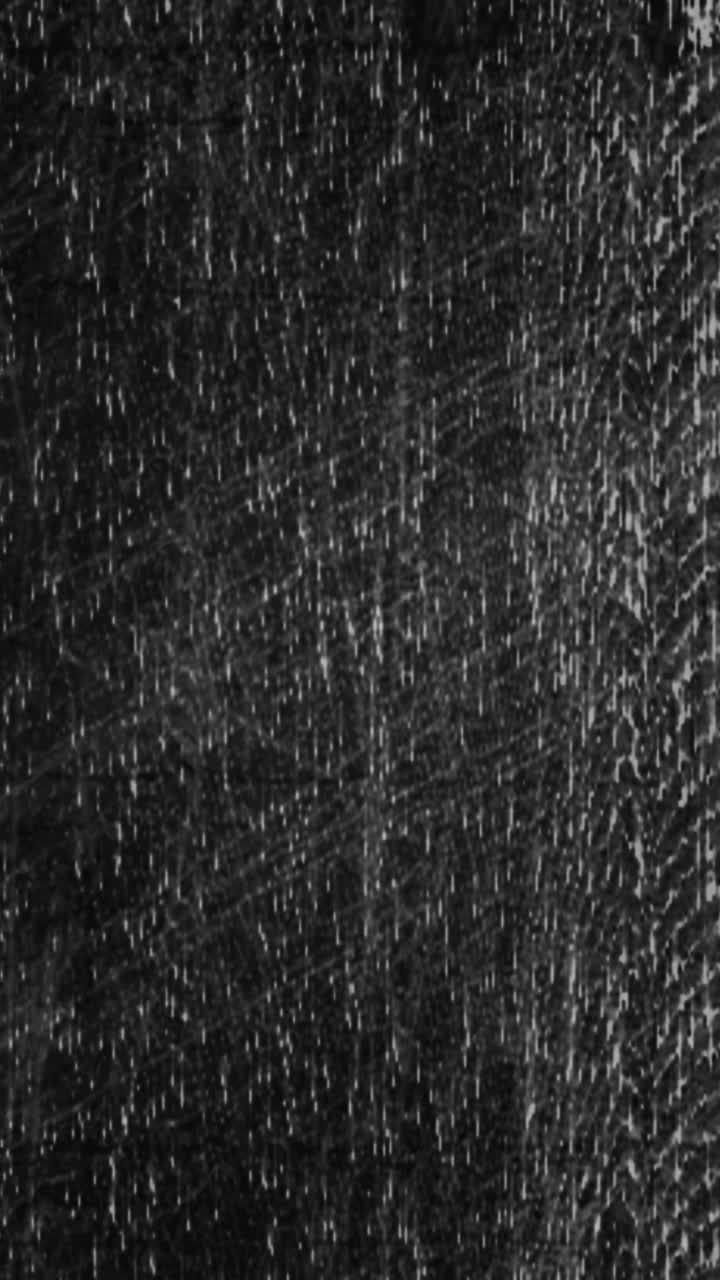 Abstract Digital Rain Falling on Dark Background