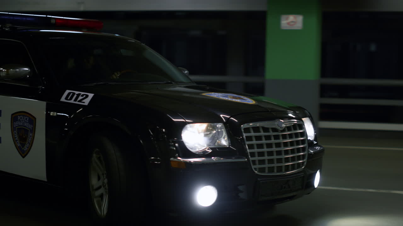 полицейская команда на дежурстве