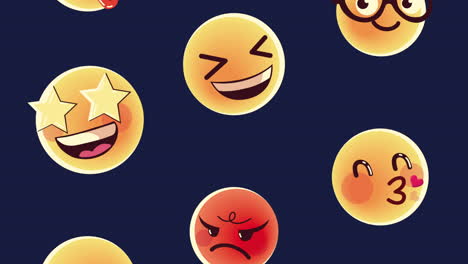 patrón de emoji