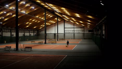 indoor tennis courts