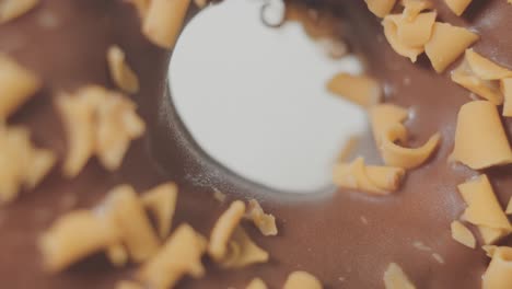 un donut dulce y delicioso.