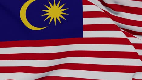 flag malaysia patriotism national freedom, seamless loop