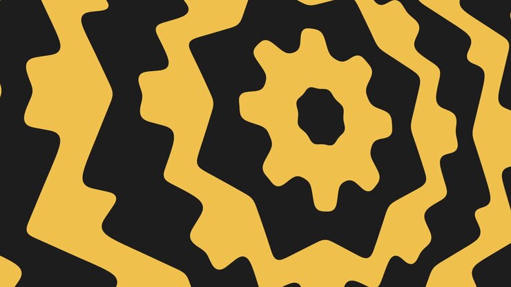 Diverse and dynamic intricate gear pattern with varying sizes and shapes
