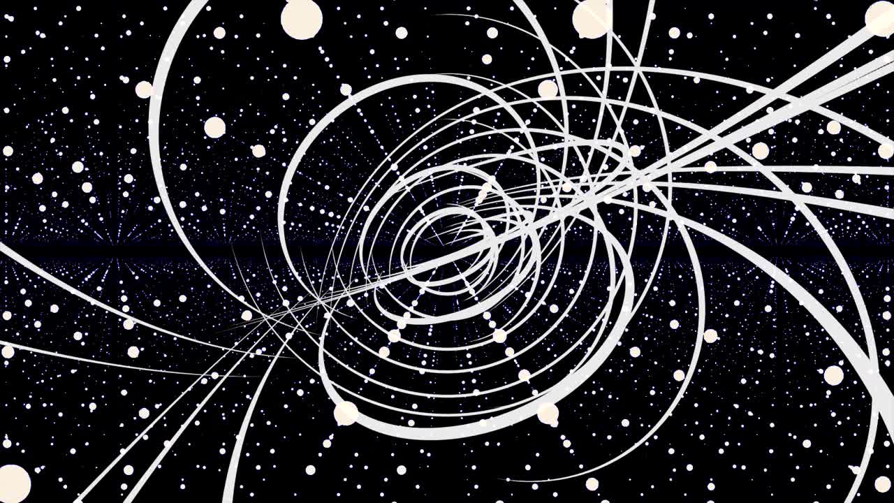 Abstract Cosmic Swirls
