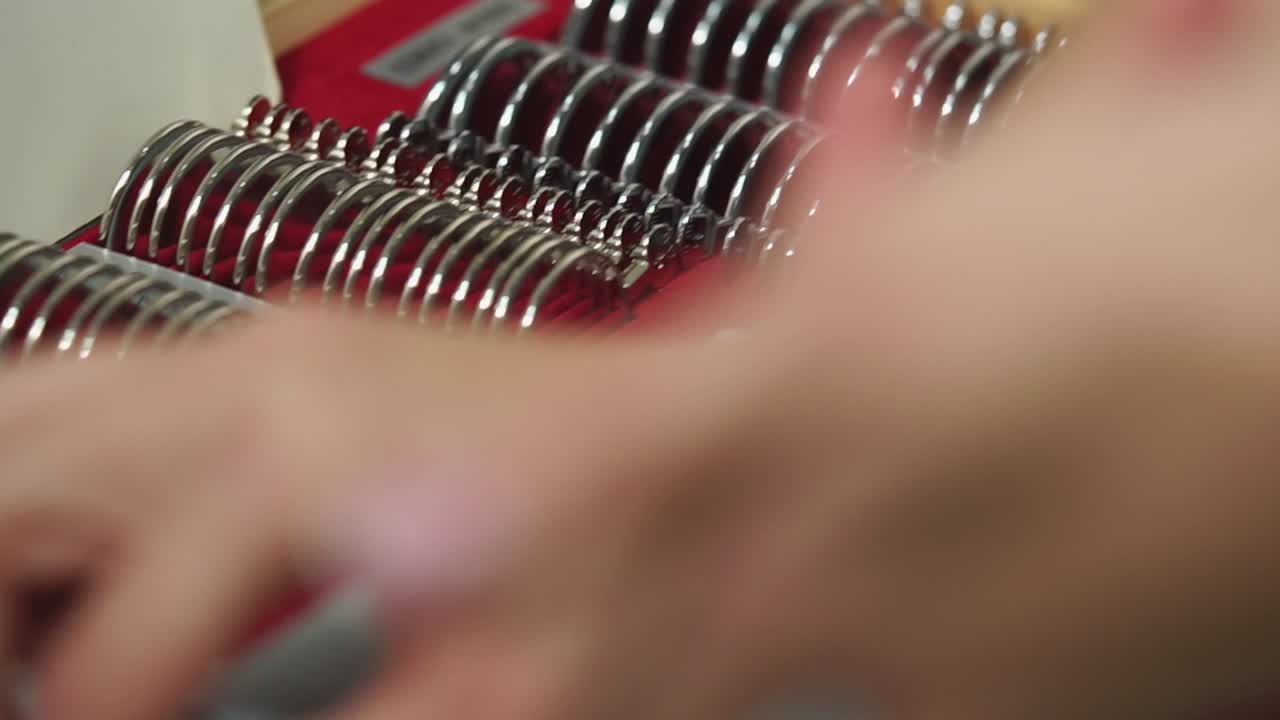 examen de las lentes de los anteojos