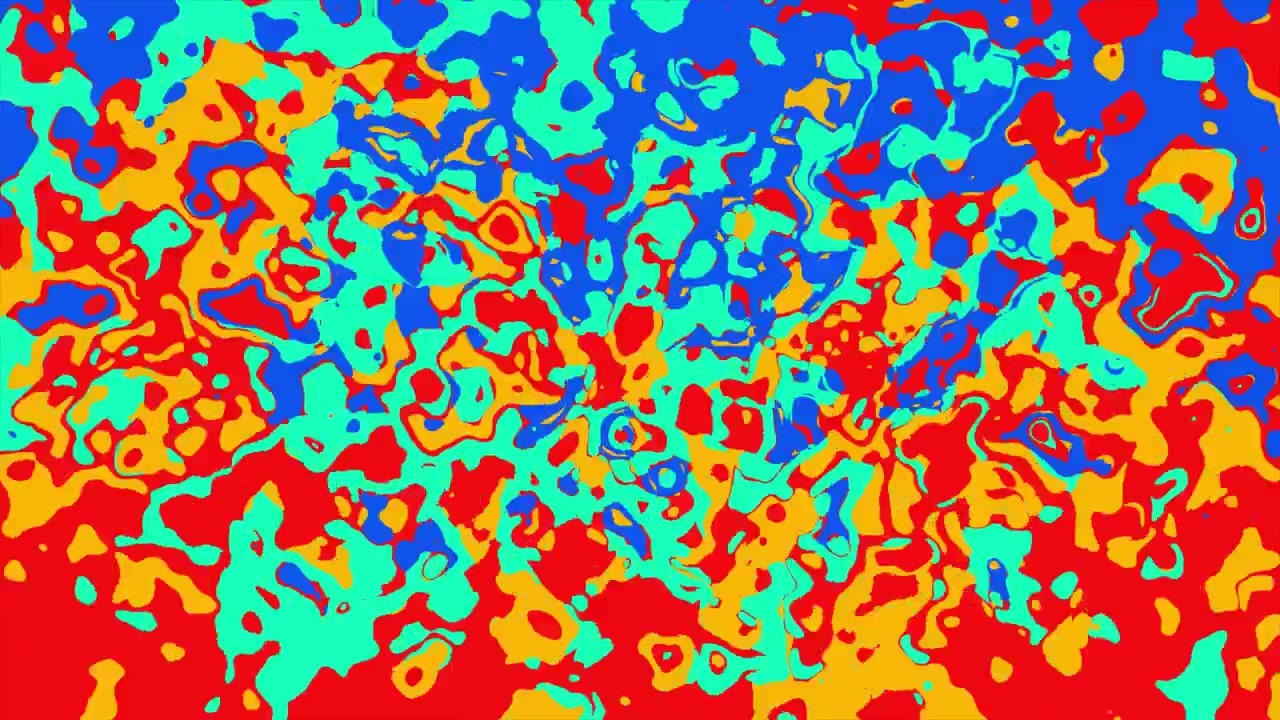 Vibrant Abstract Liquid Color Morphing Background Animation