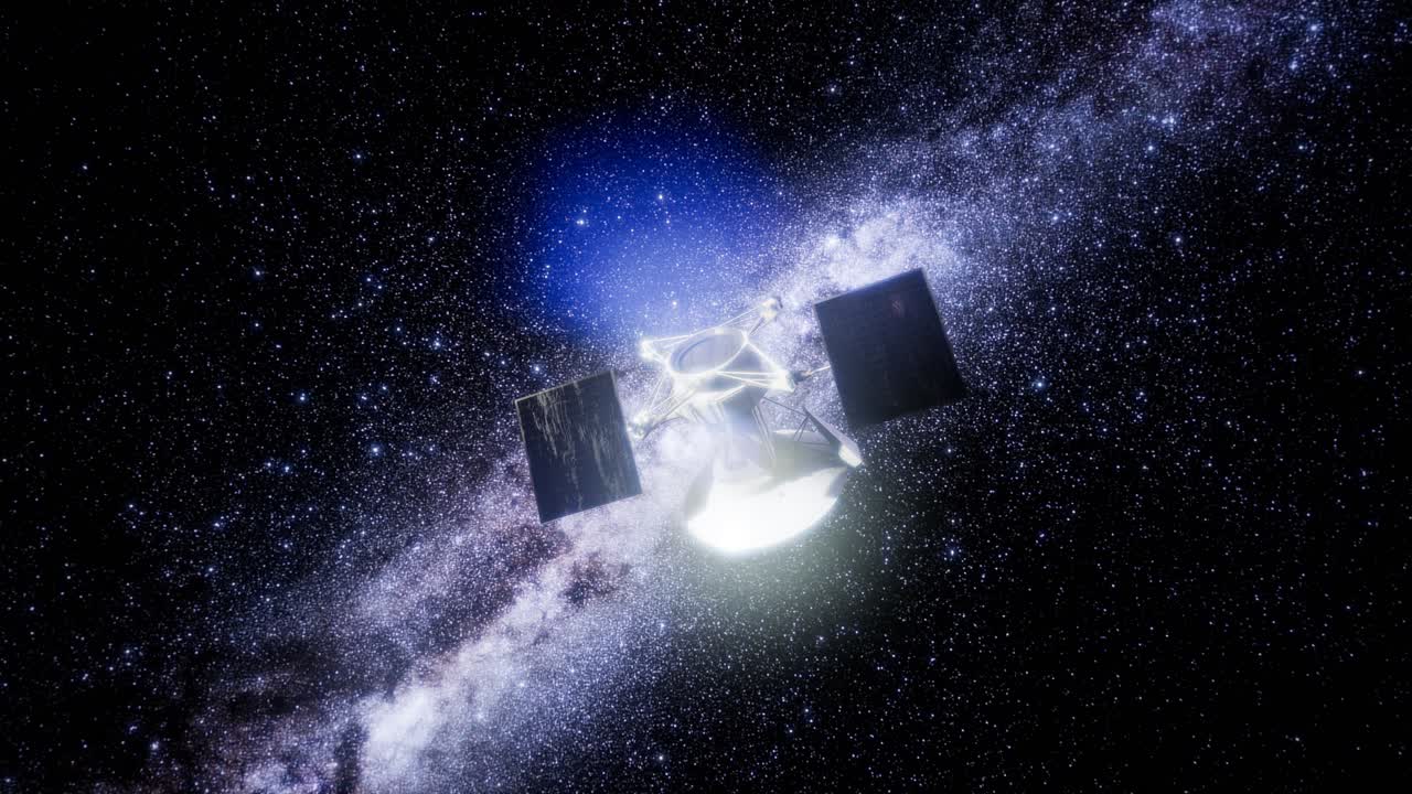 마젤란 우주선이 금성에 접근하고 있습니다.