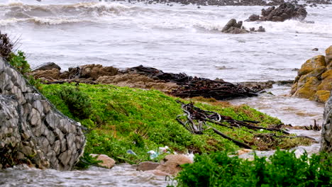 Drainage-system-with-gabion-walls-directing-muddy-rainwater-runoff-into-ocean