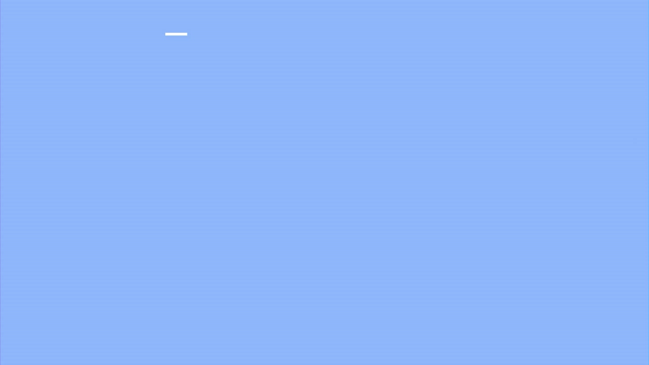 Abstract Digital Background with Flashing White Rectangles on Blue