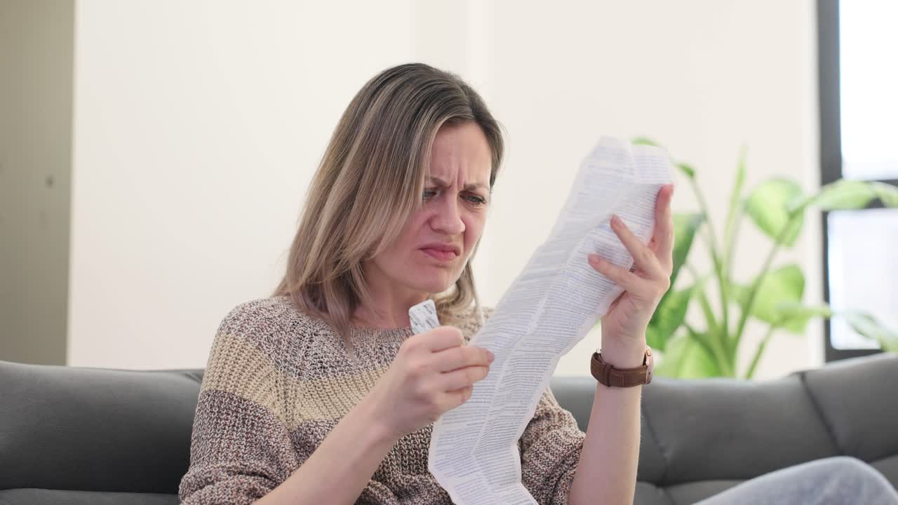 Woman Displeased with Medication Information