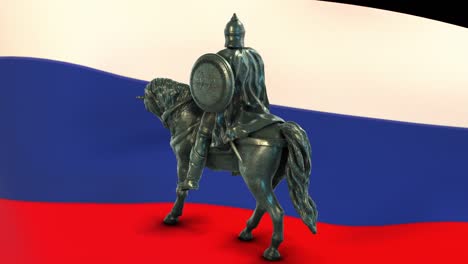 monumento a dolgoruky - bucle de rotación