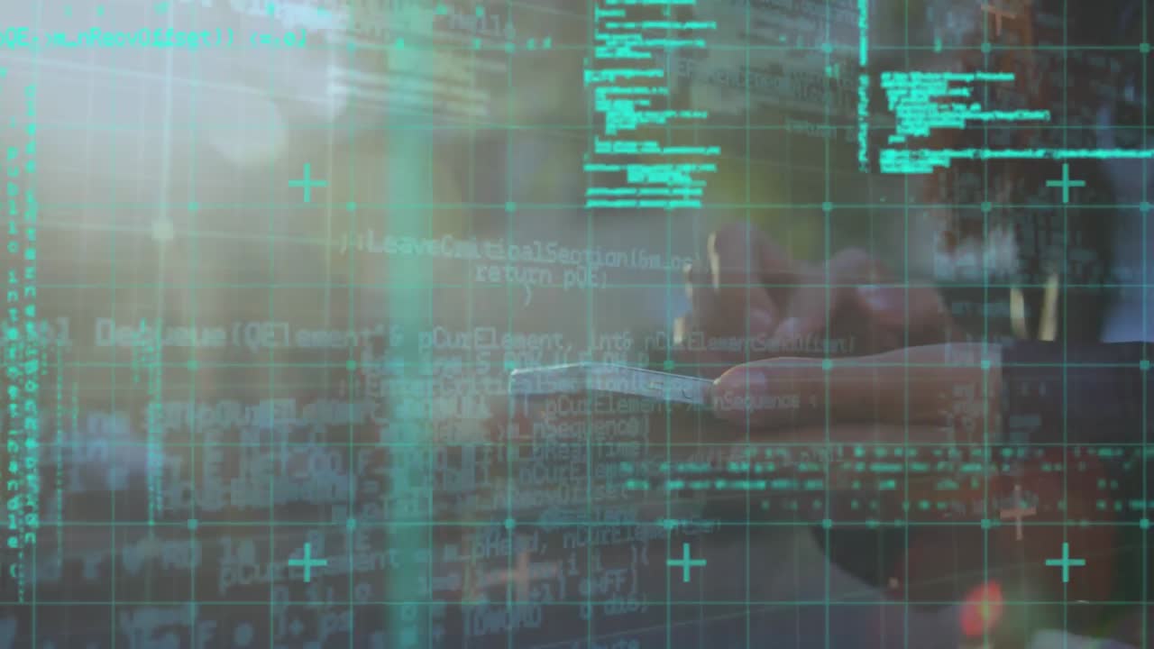 스마트 폰을 사용하는 여성