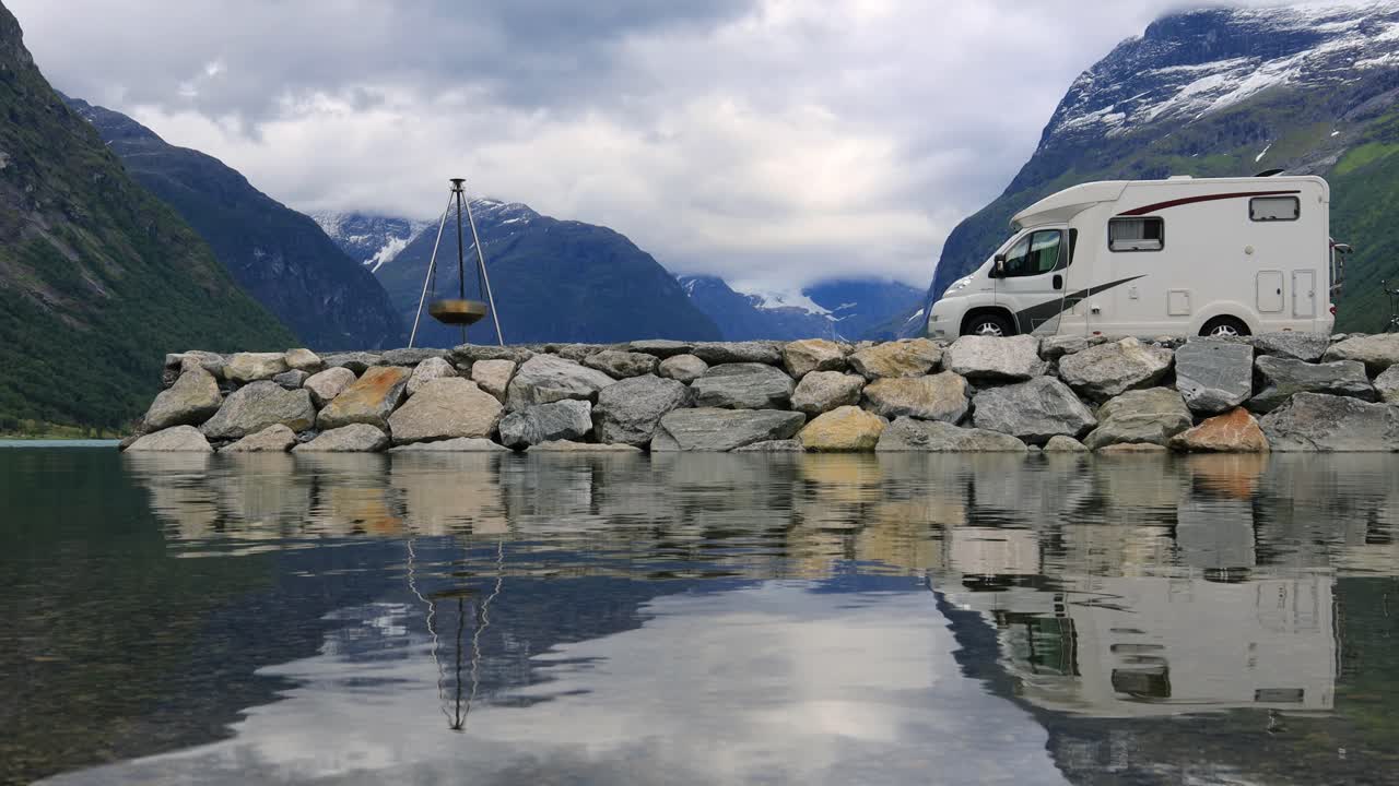 가족 휴가 여행 rv, 오토바이 휴가 여행