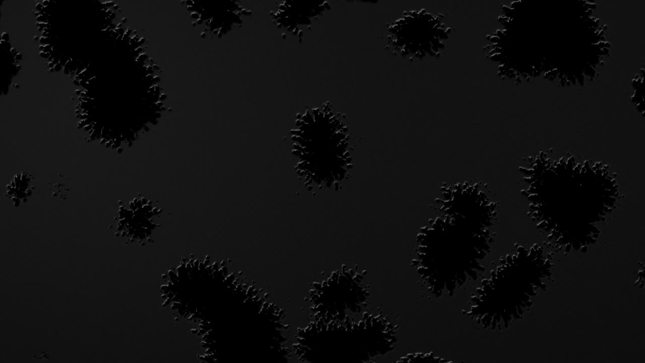 Abstract Background Digital Virus Molecules Greyscale