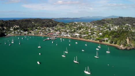 port of russell aerial sideway shot