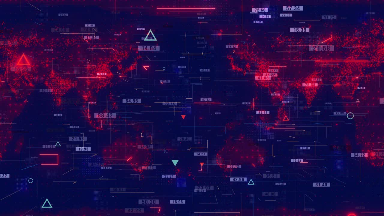 Futuristic CG Animation Background