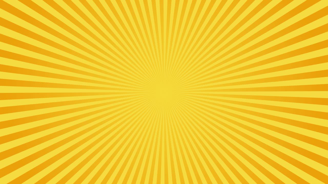 Motion sunburst circle and background pattern animation.