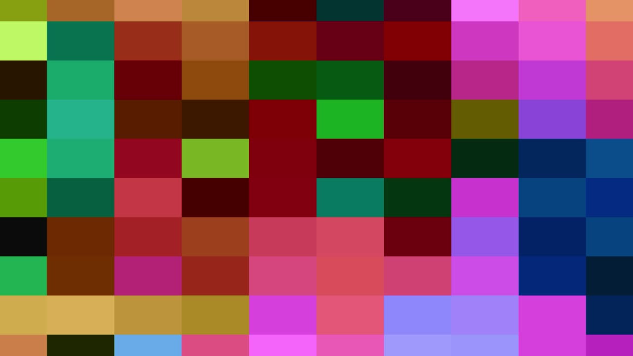 Colorful pixelated gradient banner, mosaic effect