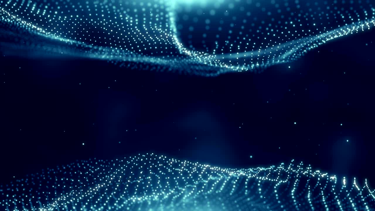 partículas de polvo abstracto luz bokeh títulos de movimiento bucle de fondo cinematográfico