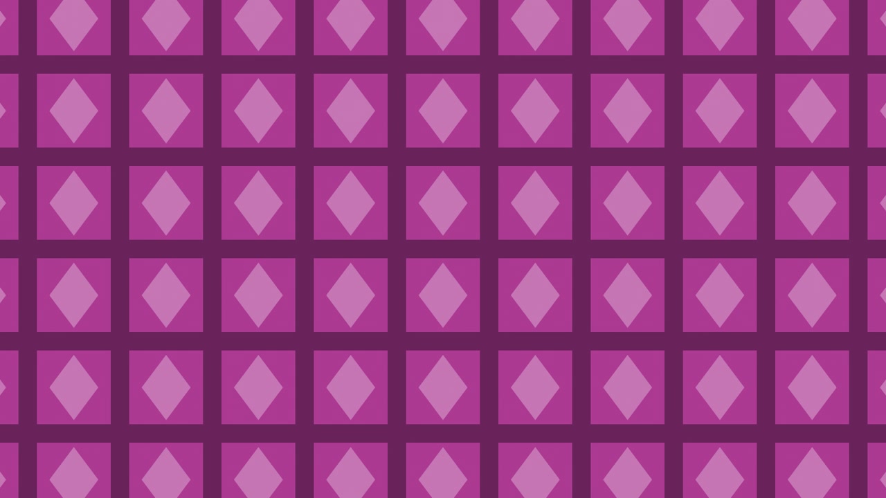 Purple Diamond Pattern