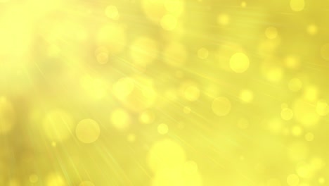 loopable yellow abstract background with shining sunlight rays with sunbeams