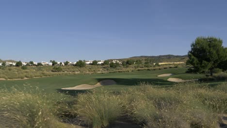 Golf-course-with-blue-skies