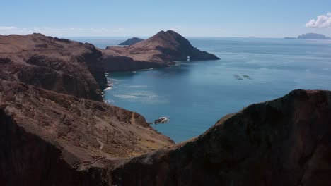 Vista-Aérea-De-La-Parte-Eatsern-De-Madeira